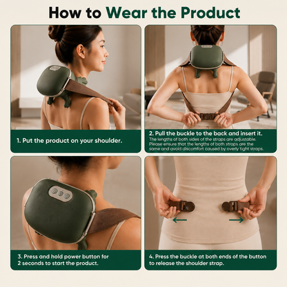 HeyPixsi™ NeckCloud Massager